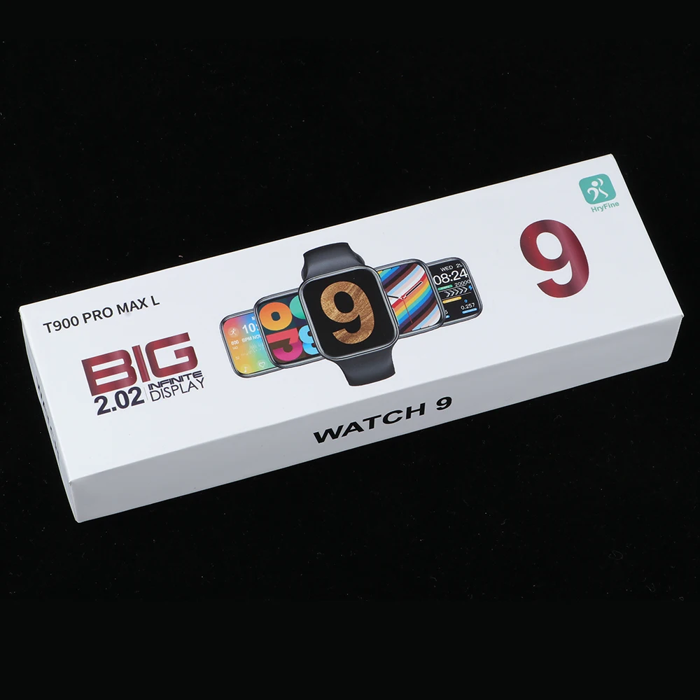 

T900 Pro Max L S9 Gen 2 Smartwatch montre reloj inteligente relogio akilli saat T900 GE GL GS 2024 Big Smart Watch Series 9