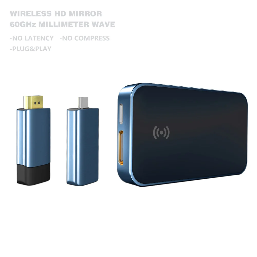 

SIBOLAN wireless hd extend transmitter 60GHz Millimetre Wave Technology Receiver Kit type-c audio video wireless transmitter