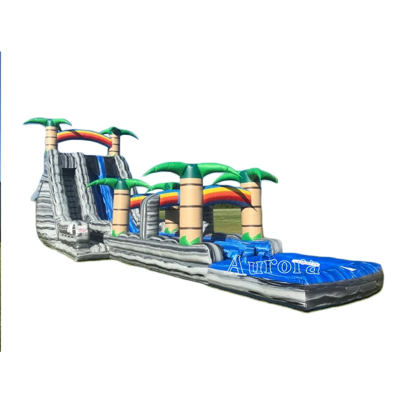 

Commercial Wet Dry Combo Kids Jumper Jumping Slide Bounce House Big Inflatable Water Slide for Sale, Customized