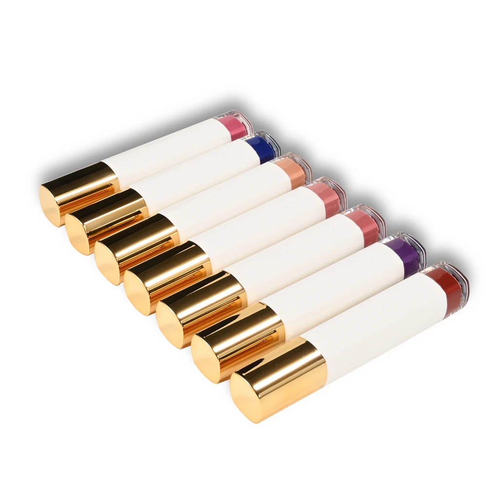 

Luxury packaging lip gloss vendor low moq lip gloss container Your logo lip gloss tube private label printing, 27 color