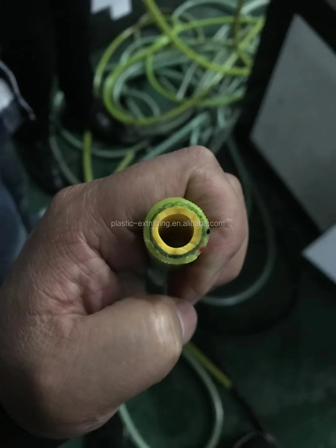 Pvc Muscle Strengthen Reinforced Hose Extrusion Machine Pipe Braider