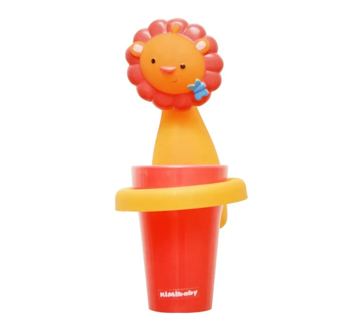 
Plastic Animal Shape Baby Toothbrush Cup 