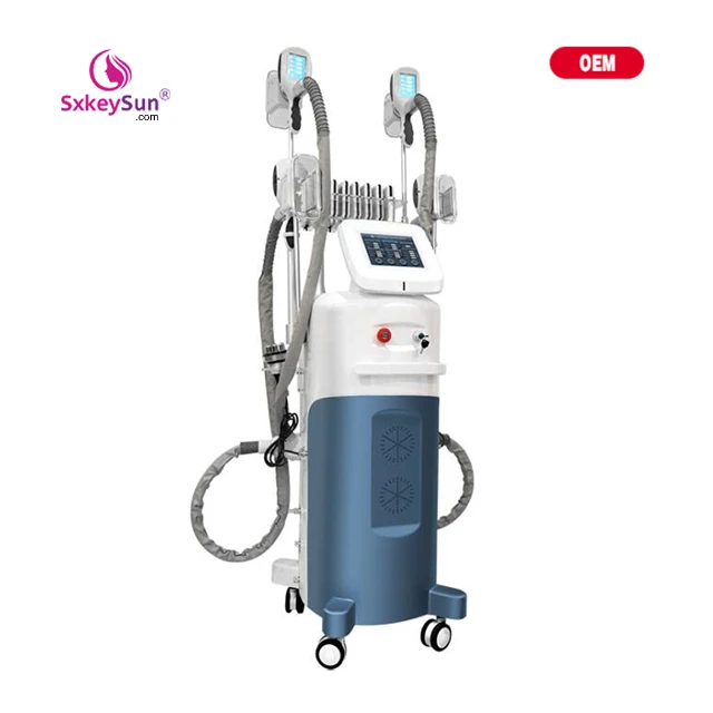 

2021 Freezing technology Cryo 4 heads fat freezing machine for body slimming