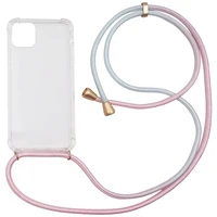 

OEM&ODM best sell Neck cord/rope necklace lanyard mobile phone case bag for iPhone