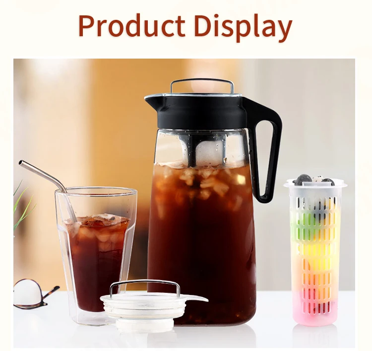 Bpa Free Leak Proof Tritan Cold Brew Coffee Maker With Airtight Lid Pp ...