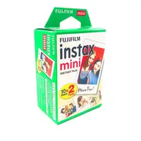 

Fujifilm Instax film for mini 9/mini 8/mini 25/mini 90 Instax Instant Camera Twin Pack Film white