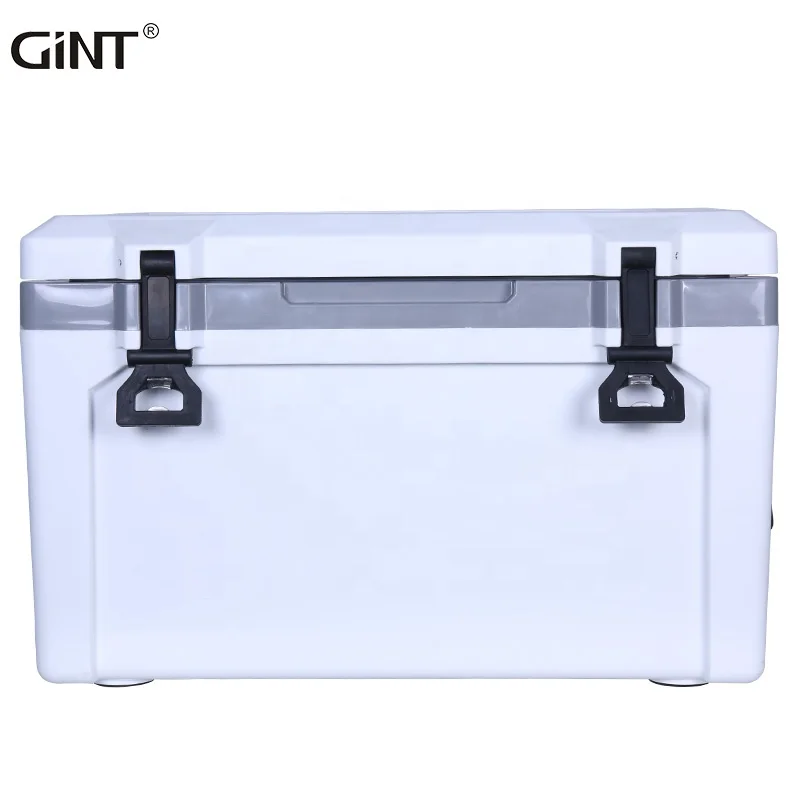 

Gint New design 50L Waterproof Portable cooler box Eco friendly insulated wholesale Hard ice chest for camping fishing Outdoor, Red/blue/ customized