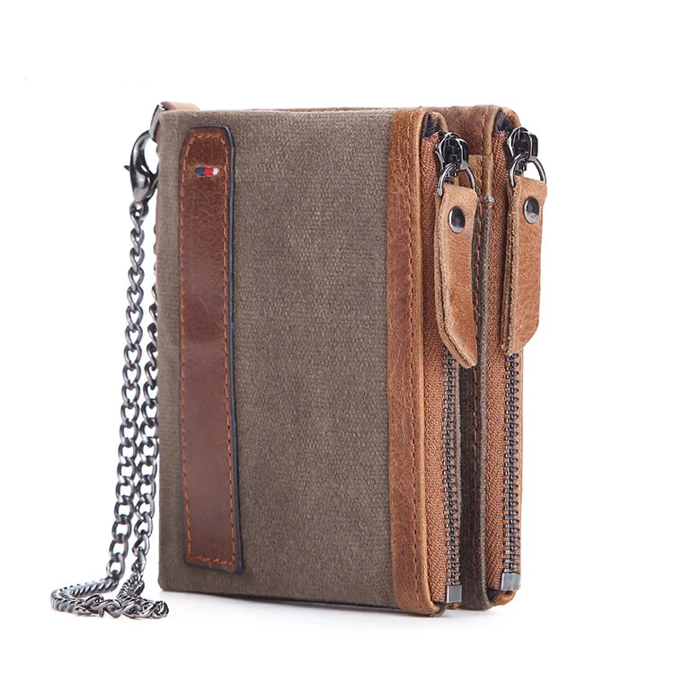 

Professional Manufacture Golden Supplier Sublimation Chain Wallet, 4 colors