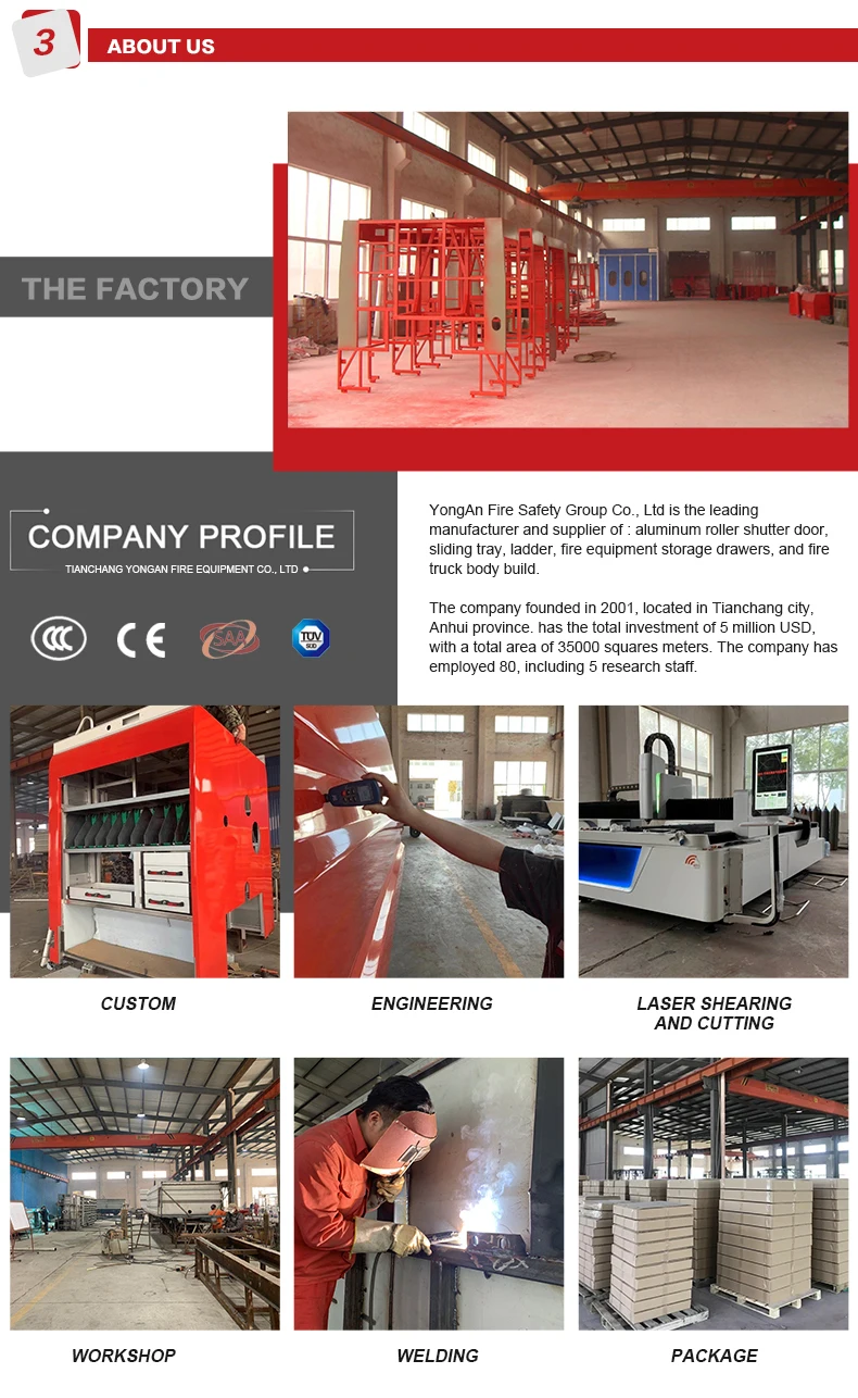 Order from China direct Multiple drawers custom aluminum truck tool box