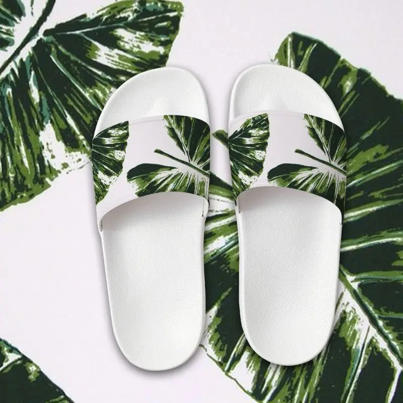 

Custom Logo Plastic EVA Indoor Slippers for Women and Men New Designer Customized Made Printed Logo Ladies Flat Slide Slippers