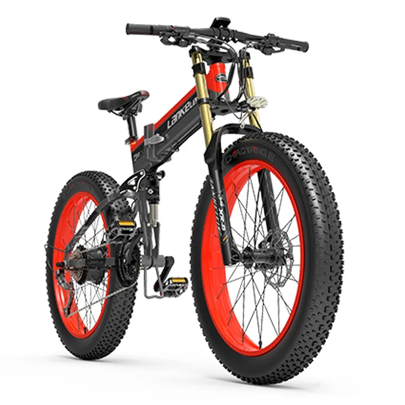 

Eu warehouse Home delivery 1000W 48V lithium battery Fat Tire E bike Off-Road 35KM/H 26inch snow foldable Electric bicycle
