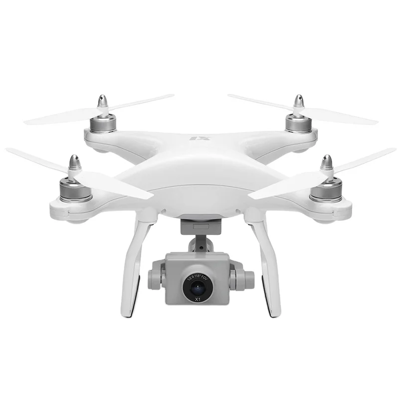 

HOT WLtoys X1 Quadcopter XK 1080P Camera 5G Wifi FPV 2-Axis Brushless Motor Self-stabilizing Gimbal 17 Mins Flight Time GPS RC, White