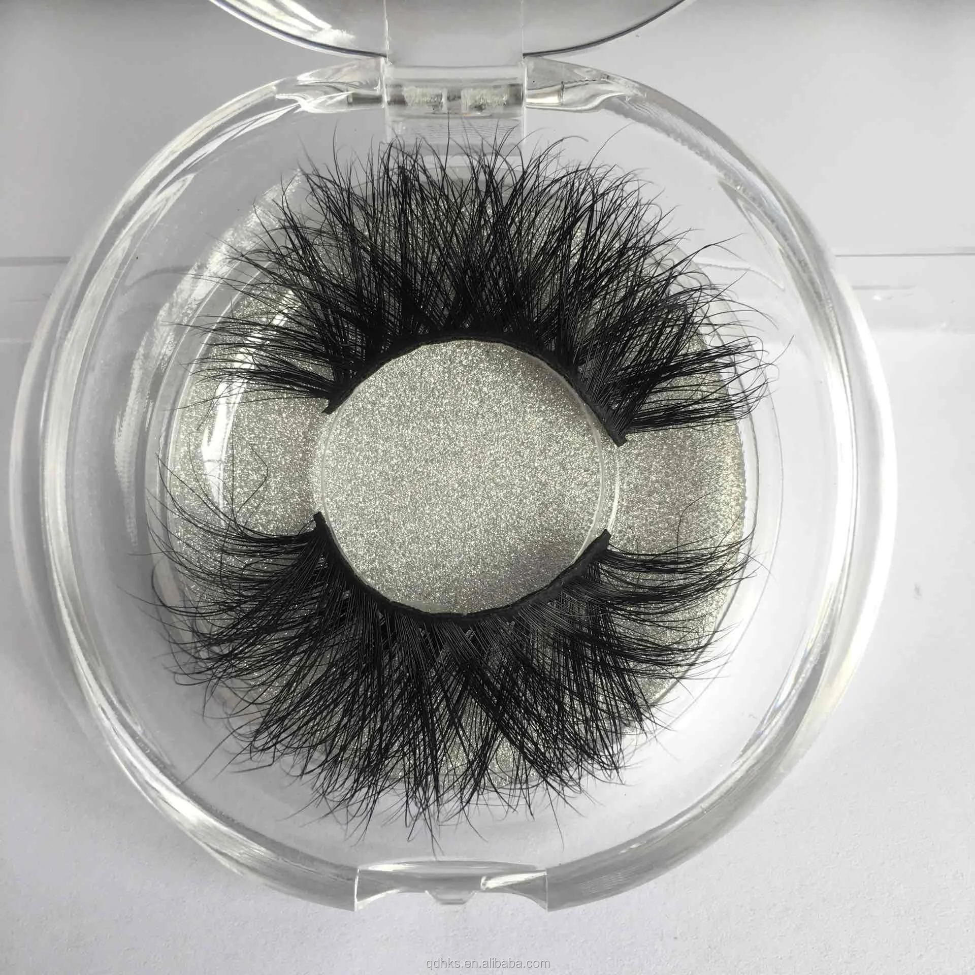 

Hot Premium Handmade False 25mm Mink Eyelash, Natural black