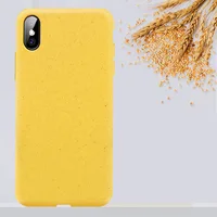 

Custom Eco Friendly Recycled Plastic Material Biodegradable Mobile Cell Phone Case for iPhone