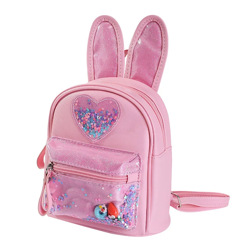 

Twinkle Factory Baby Girls Kindergarten Kids School Bags Portable Cute Rabbit Mini Backpack Children Fashion Bag