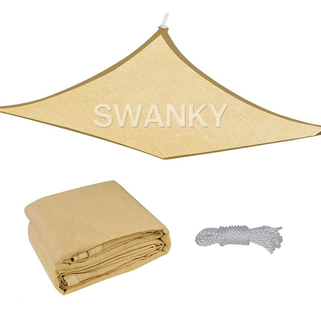 

Triangle Patios Shade cloth Waterproof Sail Cloth Shade, Sand