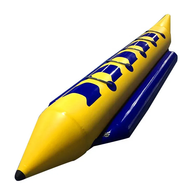 

5 persons PVC Cheap inflatable banana boat,water inflatable towable banana boat,inflatable flying banana boat