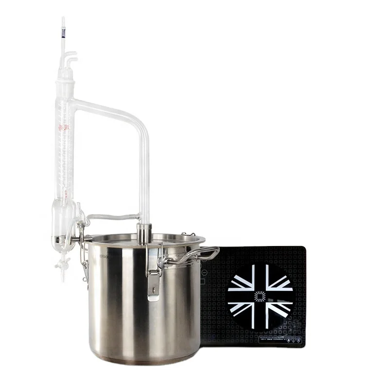 
10L home use stainless steel essential oil distiller 