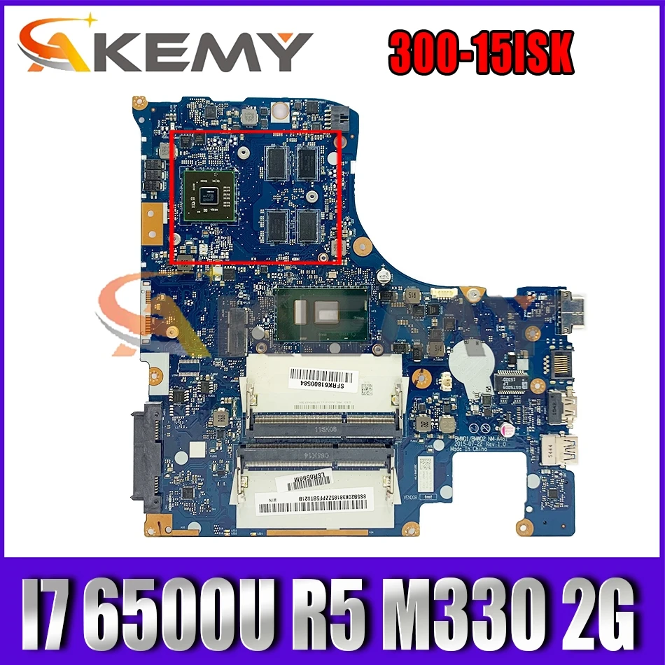 

Akemy For 300-15ISK Laptop Motherboard I7 6500U R5 M330 2G Standalone Graphics nm-a481 100 Test OK No Quality Problems