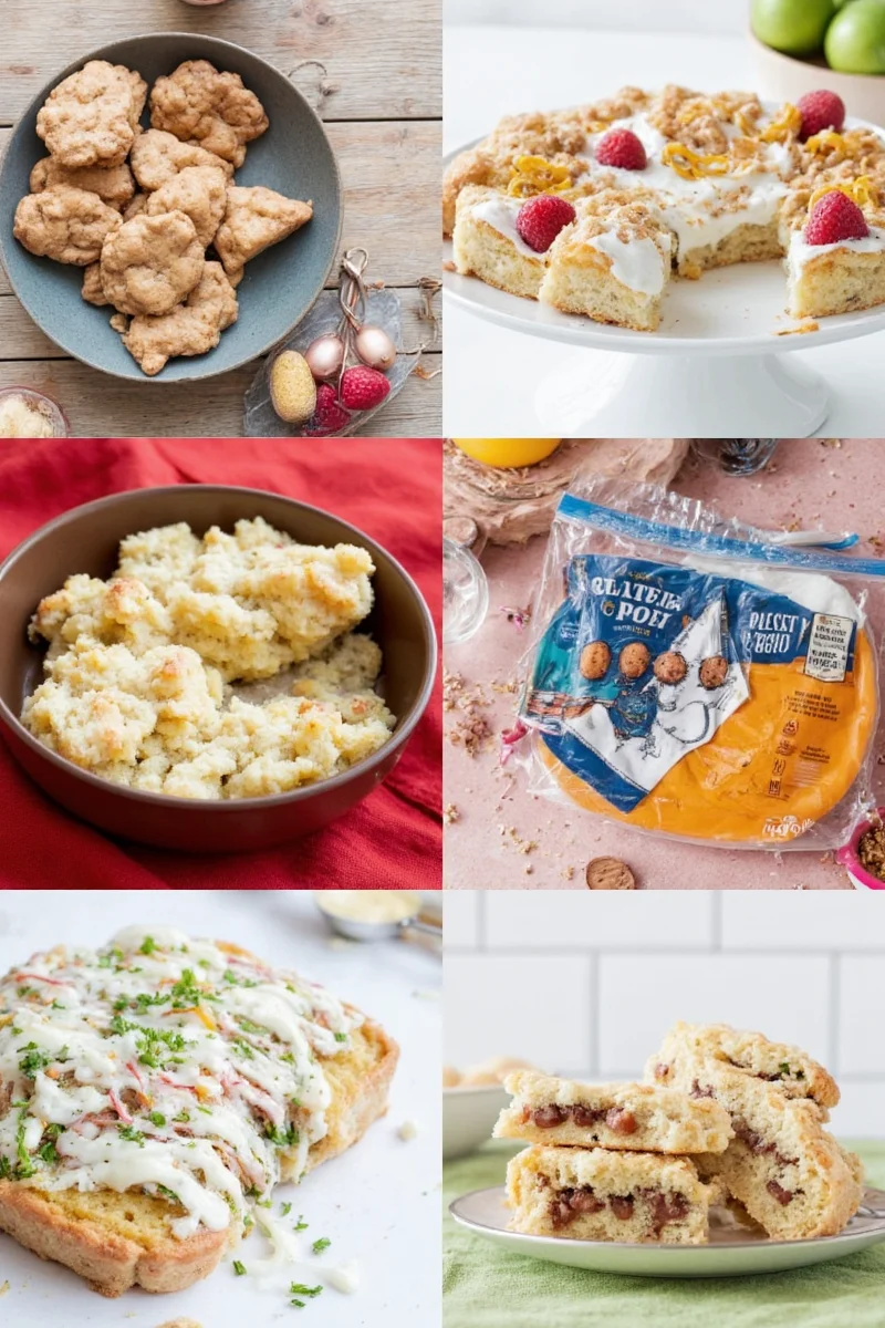Gluten-free cornbread muffins served in a rustic setting