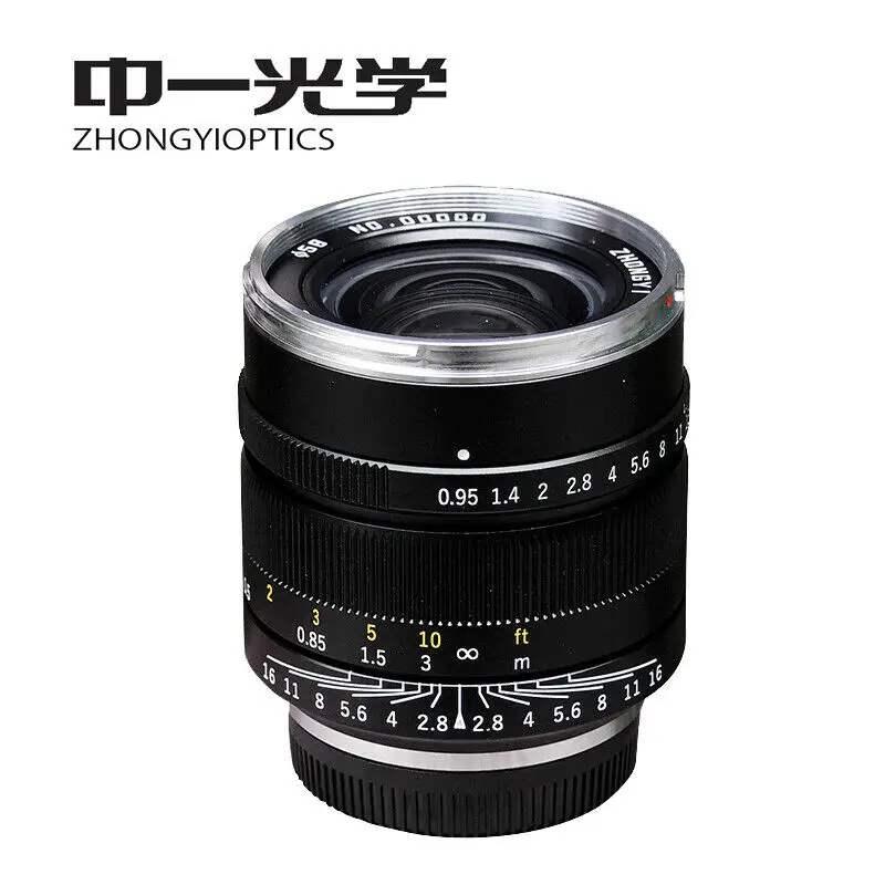 

Zhongyi Mitakon Speedmaster 17mm F0.95 MF lens for M4/3 Micro Four Thirds Camera MFT Camera GH4 OMD EM1 BMPCC camera