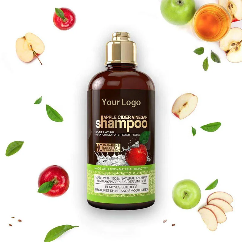 

OEM ODM anti hair loss shampoo set Apple Cider Vinegar Shampoo Virgin Coconut Avocado Conditioner Hotel Sulphate Free Shampoo
