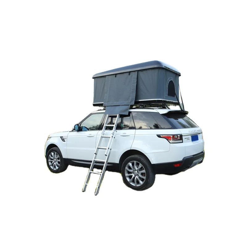 

Foldable Car_TOP_Tent Folding Tent For Outdoor Car Roof Tent Camping, Khaki/ dark grey/dark green