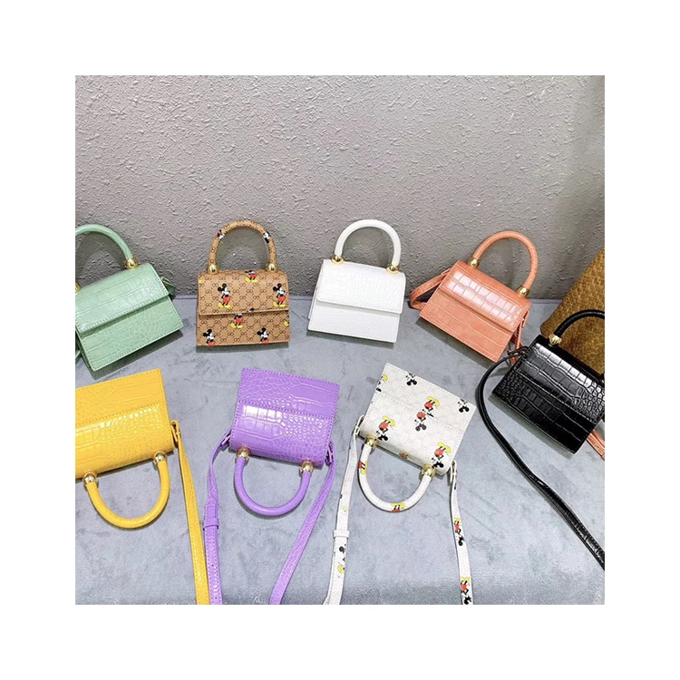

XP2003 2020 New Trendy Designer Handbags For Women Fashion Hand Bags Kids Small Cute Mini Crossbody Ladies Handbag, Customizable