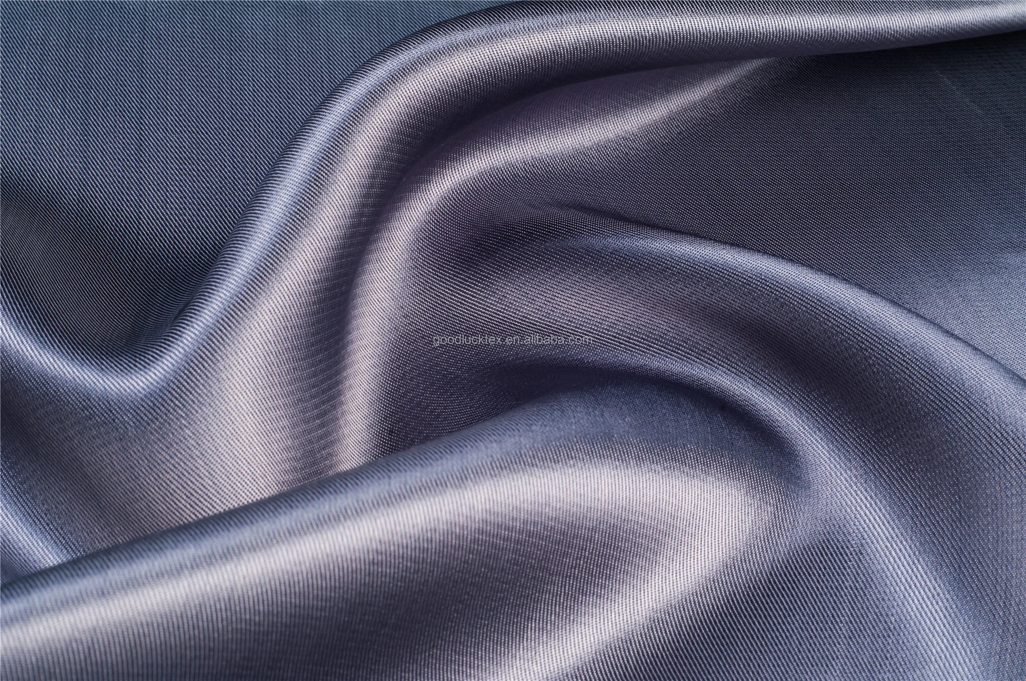 wedding decoration plain dyed poly satin fabric for wedding