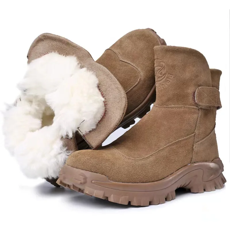 

Cold-Proof Wear-Resistant Non-Slip Work Boot Punture-Proof Steel Toe Safety Shoes