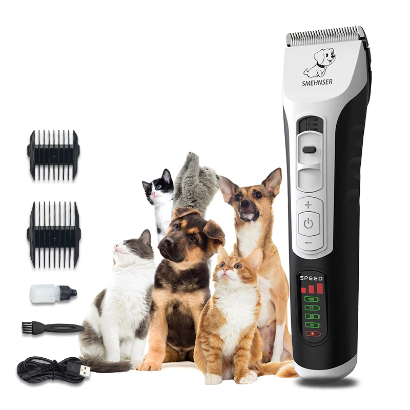 

Professional pet hail clipper electric cordless hair trimmer low noise painless fast charging hair cutting machine