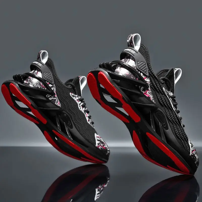 

High Quality Casual Shoes Men Sneakers Beautiful Blade Warrior Men Basketball Running Sports Shoes For Men Zaragoza Gents Shoes