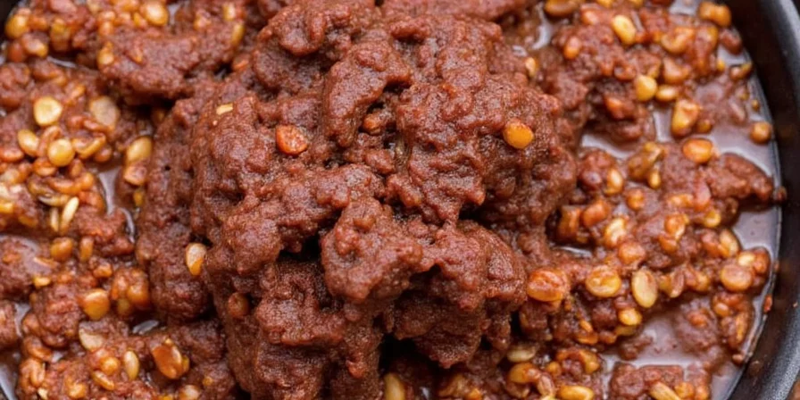 Traditional mole presentation
