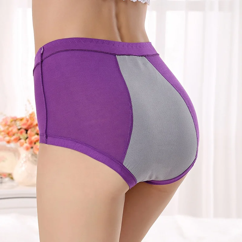 

Bamboo fiber menstrual briefs for ladies underwear menstrual period panties women Period leakproof underwear, Picture shows