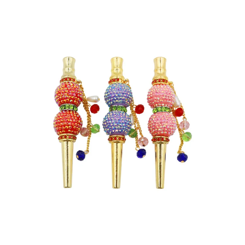 

luxury blunt holder smoking pipes keychain diamond blunt holder for sale, Mix colors