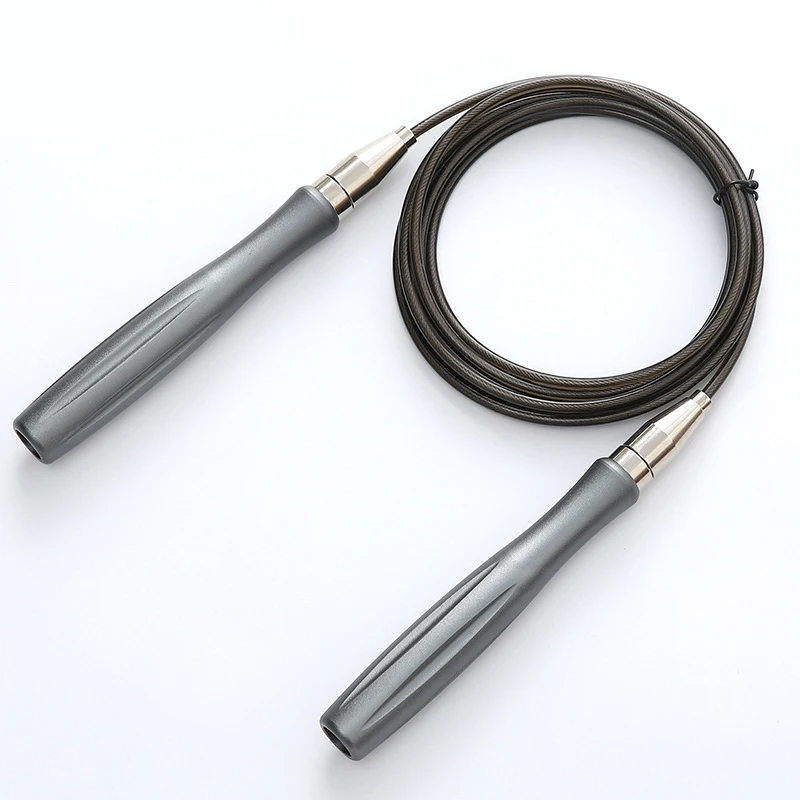 

Professional Weighted Jump Rope Workout Adjustable 5mm Cable Speed Jump Ropes for Fitness Adults Ball Bearing Jumping Rope