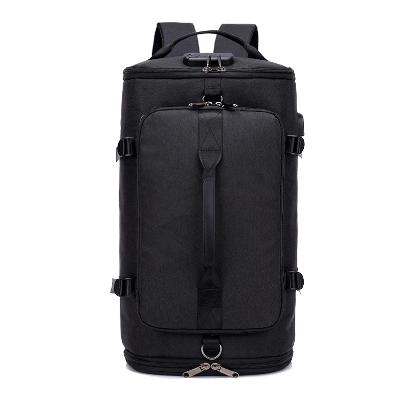 

Large Wholesale Male Cheap Business Gym Bags Sac De Voyage Custom Sports Waterproof Travel Duffle Bag Backpack With Shoe Compart