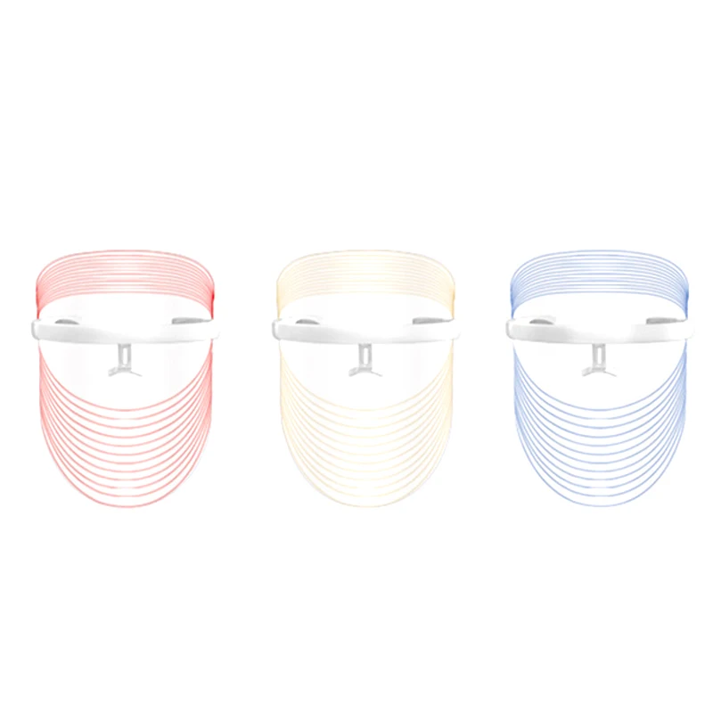 

Hot Sales Wrinkle Removal Facial Wireless Led Light Therapy Face Mask Top Professional Multifunction Colorful Led Face Mask