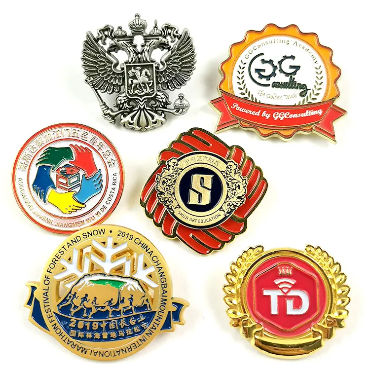 

Customized Logo Cheap Wholesale Manufacturer Soft Enamel Custom Metal Lapel Pin Badge