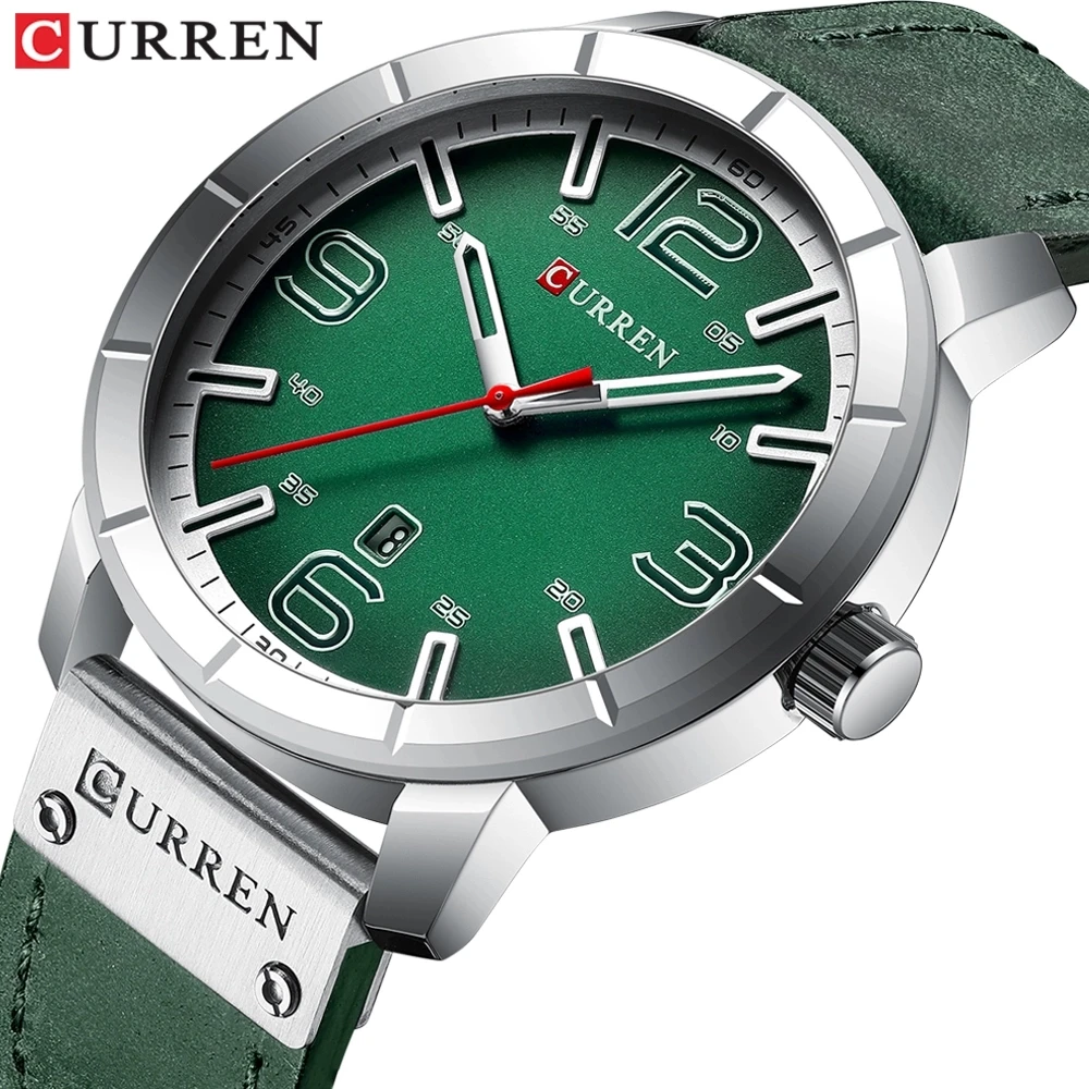 

CURREN 8327 Luxury Brand Analog Military Business Wristwatch with Date Men's Quartz Watch Mens Clock Relogio Homem