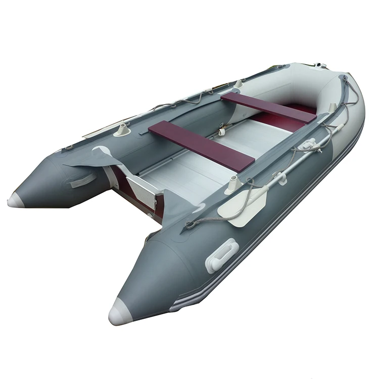 white and grey aluminum floor asd-360cm inflatable rowing boat