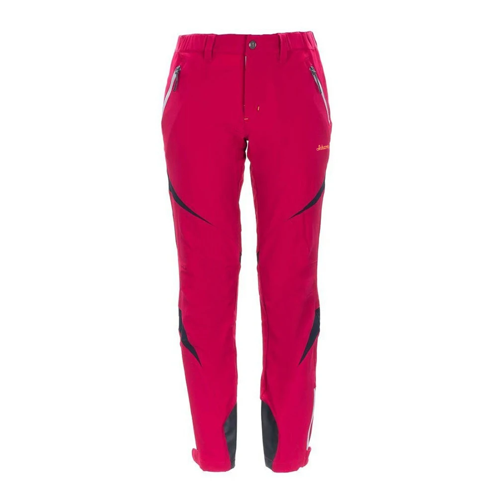 

Eco-friendly 4 Way Stretch Outdoor Pants Hiking Women Mountain Trousers Sportswear for Women Standard Adults Patchwork Mid Waist