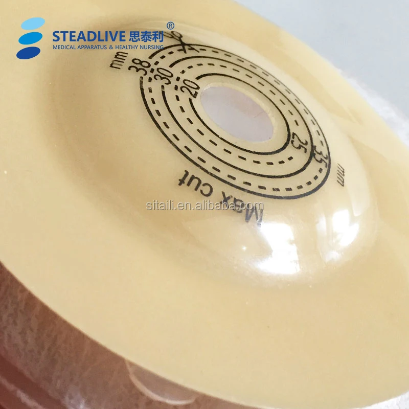 Convex Baseplate Ostomy Stoma Bag With Anitbackflow Buy Convex Stoma