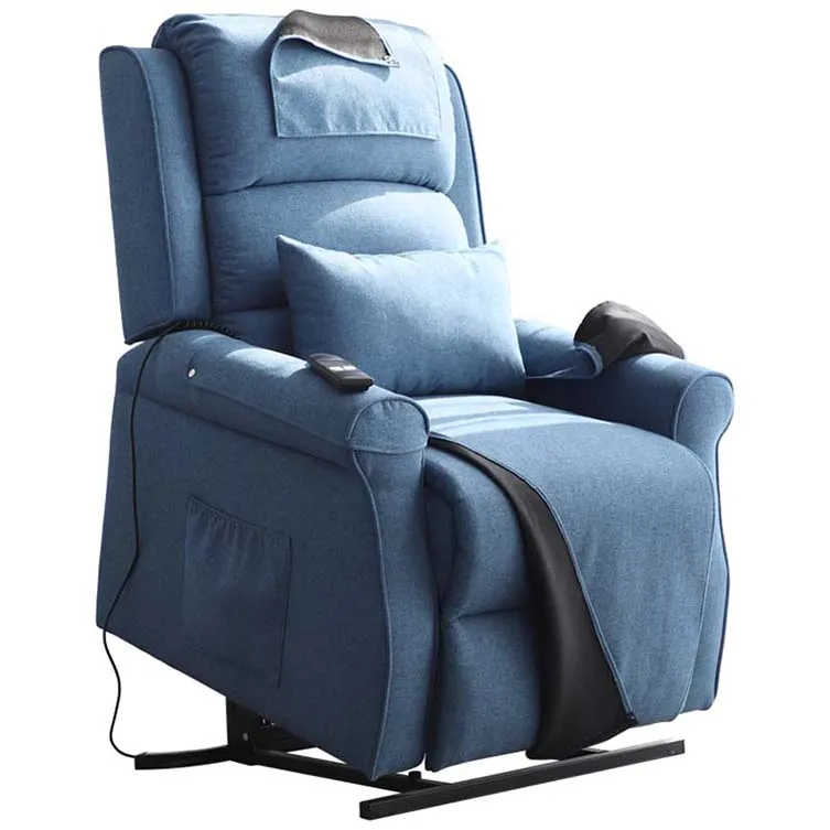

Online shop hot selling electric footrest elder recliner chair with massage, Blue/gray/brown/light brown/sage