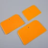 YELLOW BONDO PLASTIC SPREADERS AUTO PAINT AUTO BODY PLASTIC