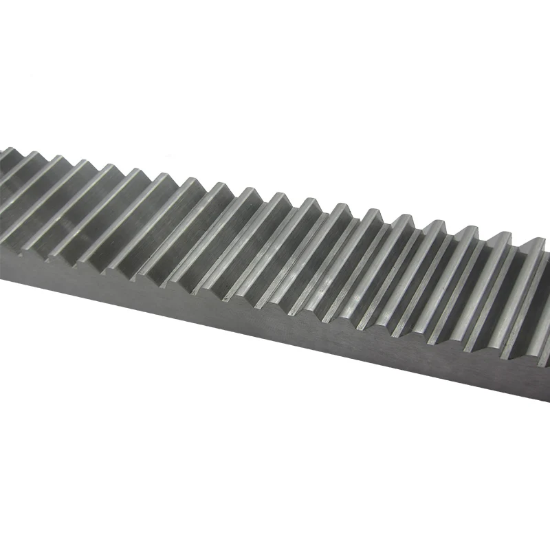 
C45 Steel DIN7 M2 24x24x1000mm Helical Gear Rack 