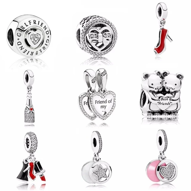 

NEW Lovely Charms Bead High Heels Pendant Fit A Early Autumn Series 100% 925 Sterling Silver DIY Bracelet Wholesale factory