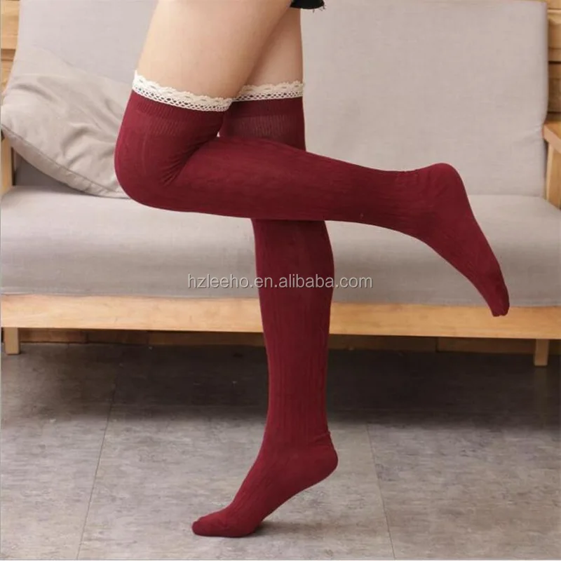 over the knee stockings