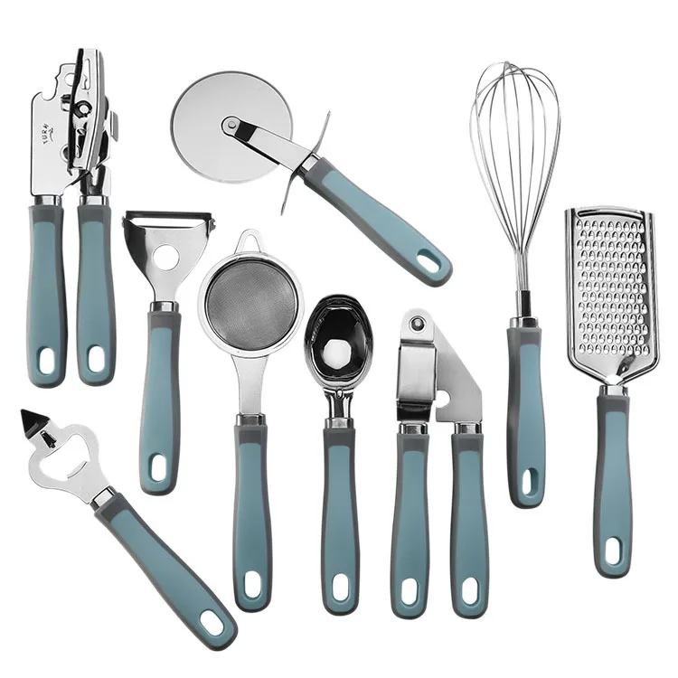 

LMK005 Handheld Stainless Steel Kitchenware Multifunctional Kitchen Accessories Set Household Baking Supplies Kitchen Tool