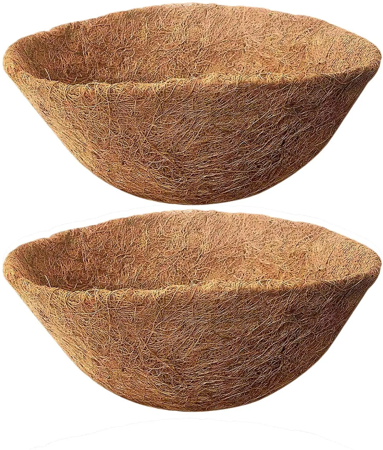 

HUAYI Round Coco Liners Hanging Basket coconut fiber plant basket liner